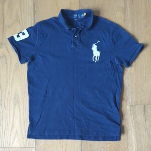 Polo Ralph Lauren | Navy Polo Short Sleeve With White Horse Emblem